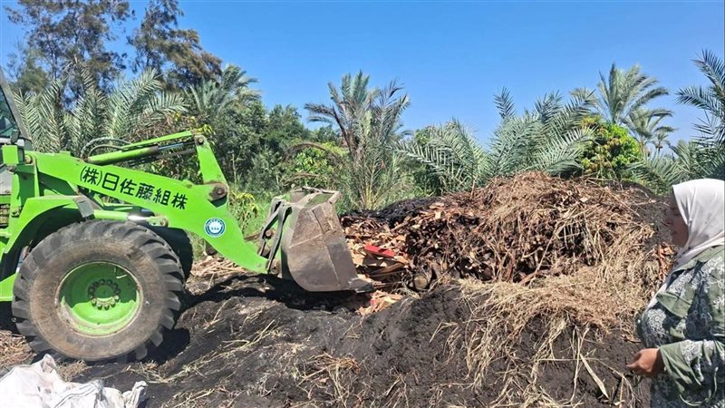 استجابة لشكاوى المواطنين، حملة مكبرة تزيل 3 مكامير فحم عشوائية في كفر البطيخ بدمياط