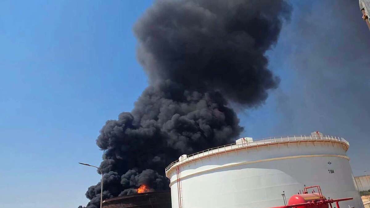 هجوم بمسيّرة يستهدف محطة كهرباء في الزاوية الليبية