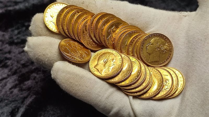 تراجع سعر الجنيه الذهب بالصاغة بختام تعاملات اليوم