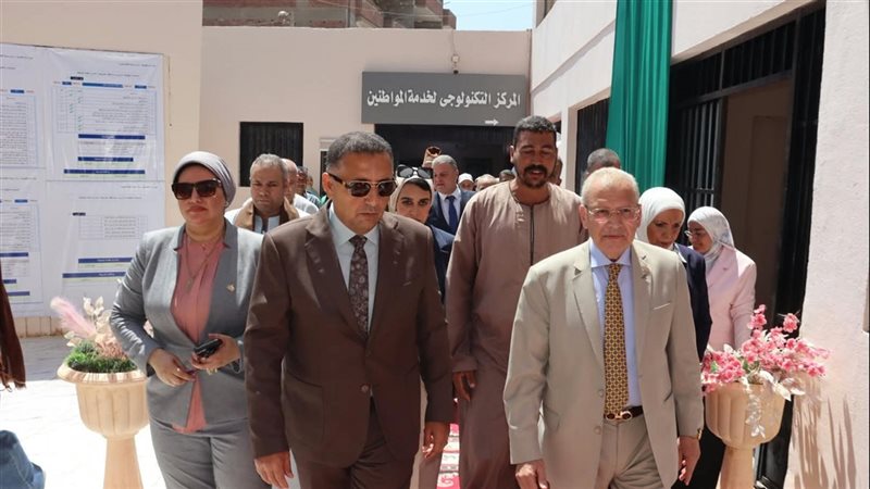 افتتاح مركزين تكنولوجيين جديدين بالقناطر الخيرية في احتفالات القليوبية بعيدها القومي