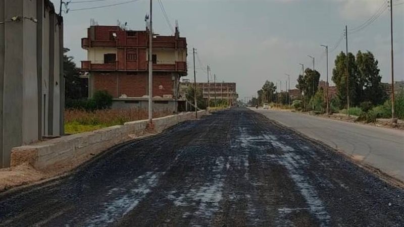 الانتهاء من تنفيذ أعمال تطوير ورفع كفاءة طريق الإبراهيمية بالشرقية