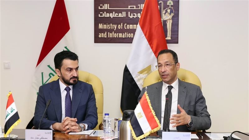 مصر والعراق يبحثان تبادل الخبرات في دعم جهود التحول الرقمي