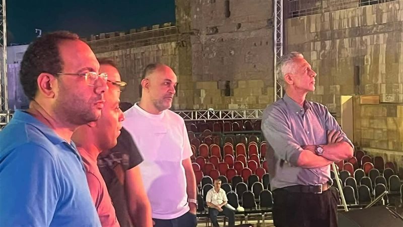 تخصيص منافذ إضافية لبيع التذاكر، رئيس الأوبرا يتابع التجهيزات النهائية لمهرجان القلعة الدولي للموسيقى والغناء