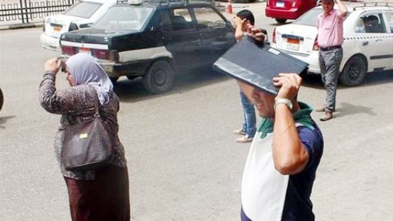 طقس غدا الاثنين، الحرارة تواصل الارتفاع والمحسوسة في الصعيد تسجل 42 درجة