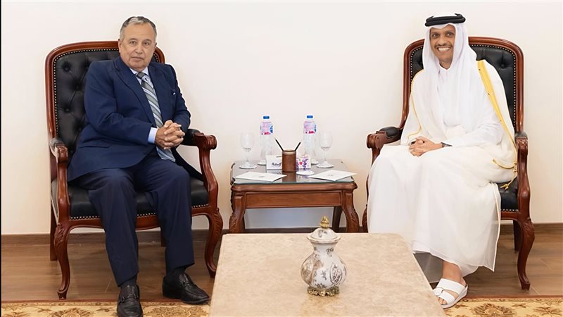 أمين عام الجامعة العربية يبحث مع رئيس الوزراء القطري تطورات الأوضاع في المنطقة