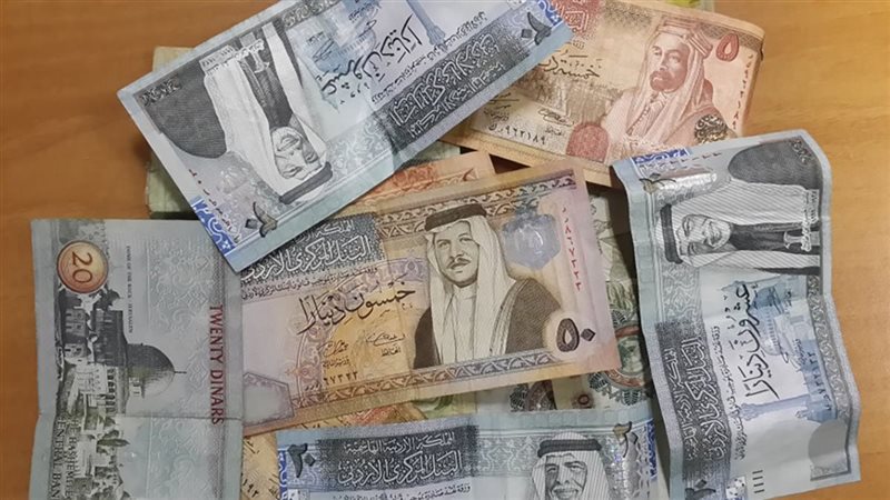 سعر الدينار الأردني مقابل الجنيه في البنك المركزي مساء اليوم السبت