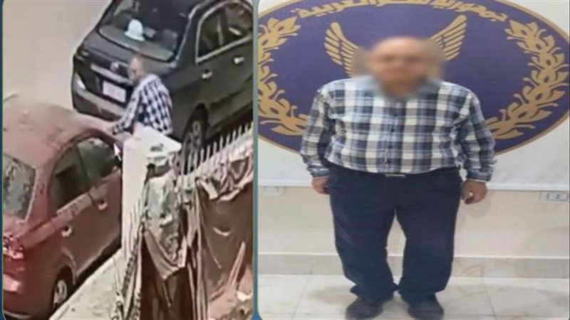 ضبط عاطل ظهر في فيديو يحطم زجاج سيارة بغرض سرقتها بسوهاج