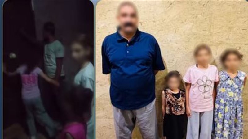 تأديب انتهى بطردهن من المنزل.. ضبط أب اعتدى بالضرب على بناته الثلاث في الخانكة