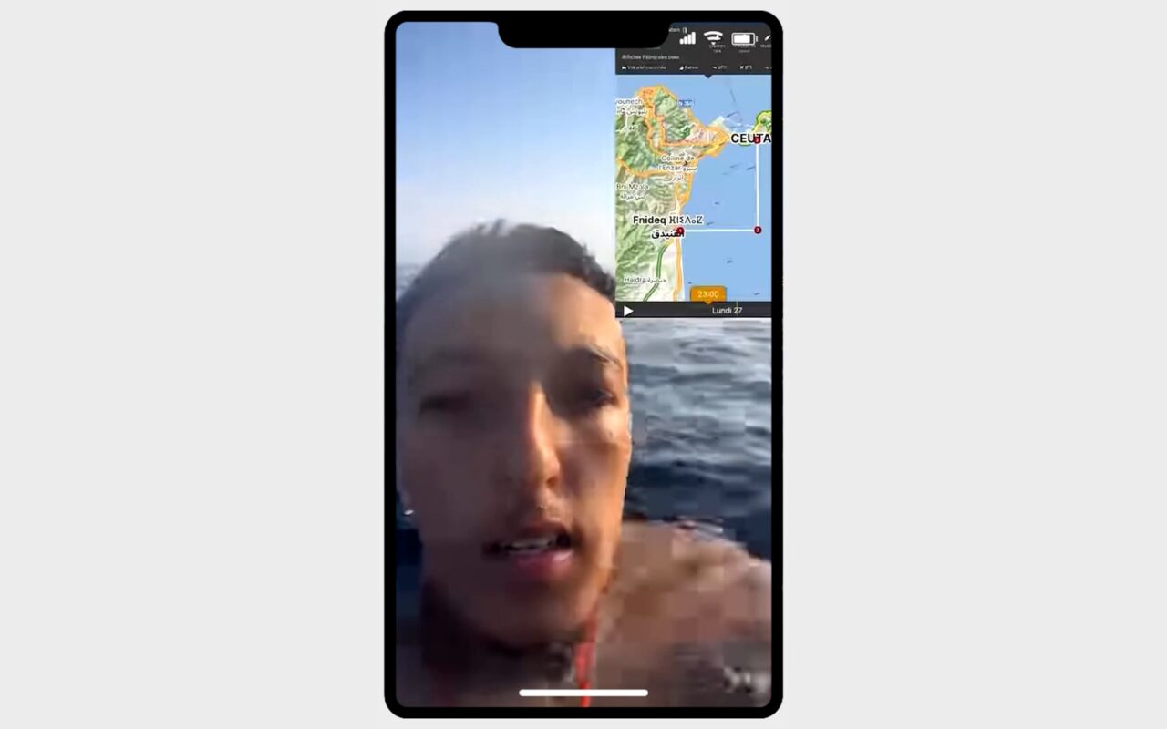 هذه المقاطع التي أشعلت فتيل عبور سبتة الجماعي بعد انتشارها بشكل واسع