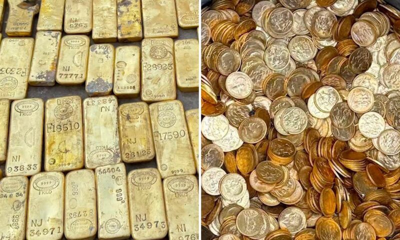 عُمّال يعثرون على ذهب بقيمة 10 ملايين دولار تحت مصنع جعة سابق