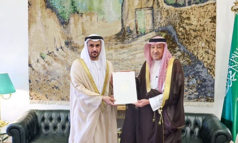 رسالة خطية من رئيس الإمارات إلى ملك السعودية.. ماذا تضمنت؟