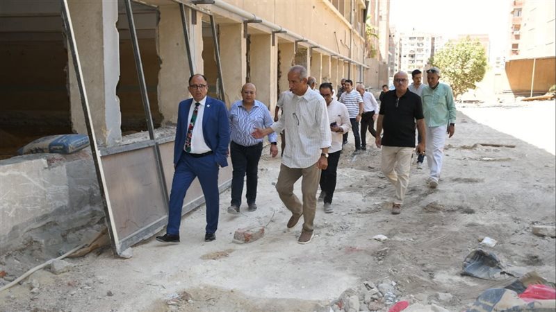 رئيس جامعة العاصمة يتفقد أعمال تطوير مستشفى الطلبة