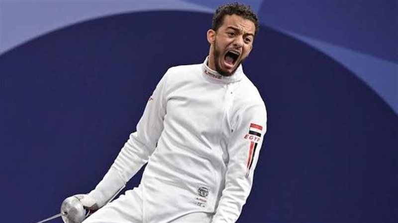 دورة ألعاب البحر المتوسط، محمد السيد بطل السلاح يتأهل لدور الـ32