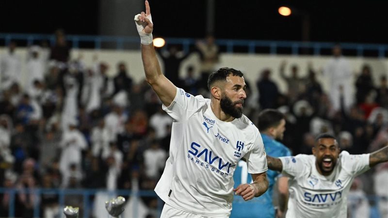 كريم بنزيما يقود تشكيل الهلال أمام الفيصلي في الجولة الأولى من الدوري السعودي
