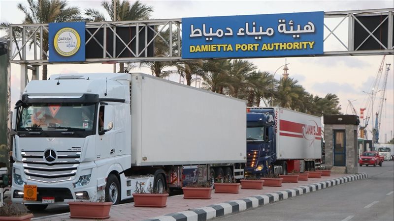«الرورو» يربط أوروبا بالخليج، طفرة جديدة في حركة الترانزيت بميناء دمياط