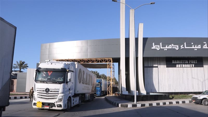 استقبال 14 سفينة وتداول 81 ألف طن بضائع بميناء دمياط