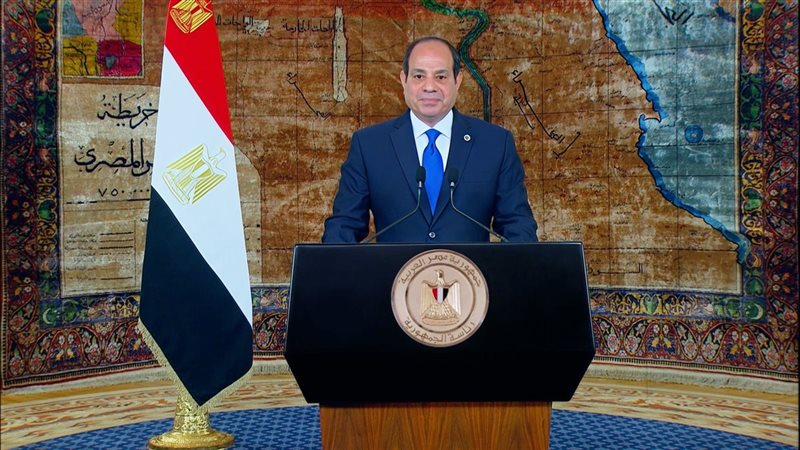 السيسي: الدولة المصرية بكافة أجهزتها في يقظة تامة لحماية الأمن القومي