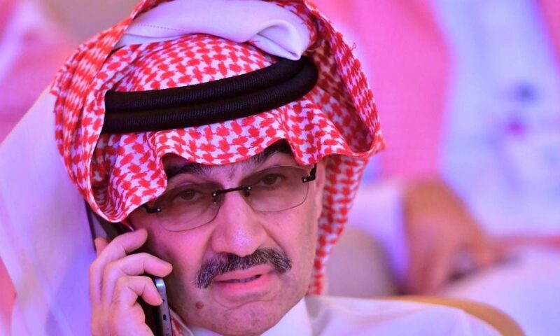 الأمير الوليد بن طلال: السعر العادل لسهم المملكة القابضة عند 36 ريالاً