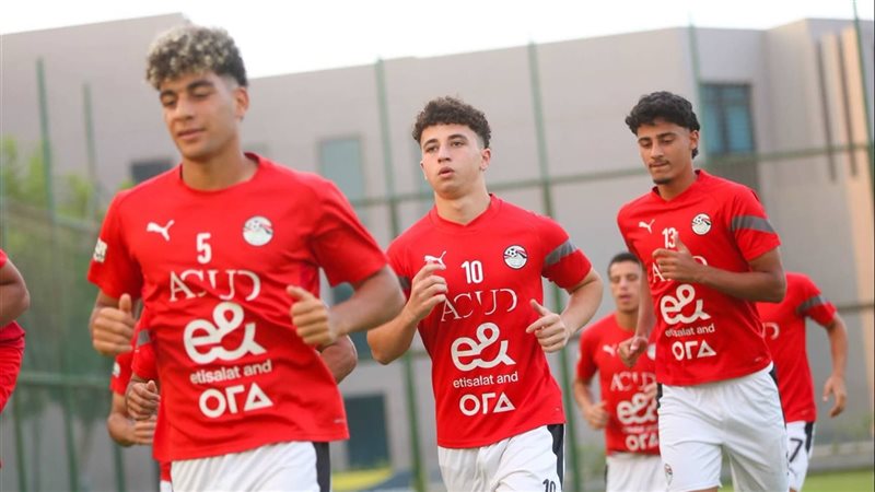 انطلاق معسكر منتخب الشباب استعدادا لمواجهة ليبيا بتصفيات شمال إفريقيا