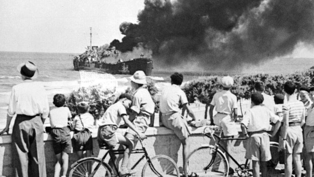 بعد 78 عاماً على اشتعال الفتنة.. إسرائيل تنتشل حطام “ألتالينا”