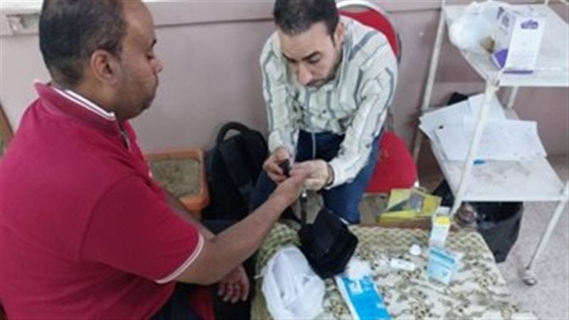 854 مستفيدا، حصاد قافلة قصر العيني الطبية الشاملة لمنوف