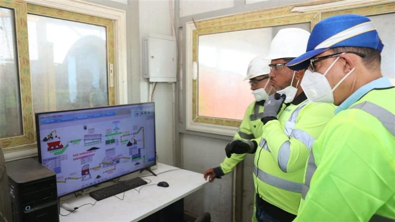 محافظ المنيا يتفقد مصنع تدوير المخلفات ويوجه بزيادة الطاقة الاستيعابية