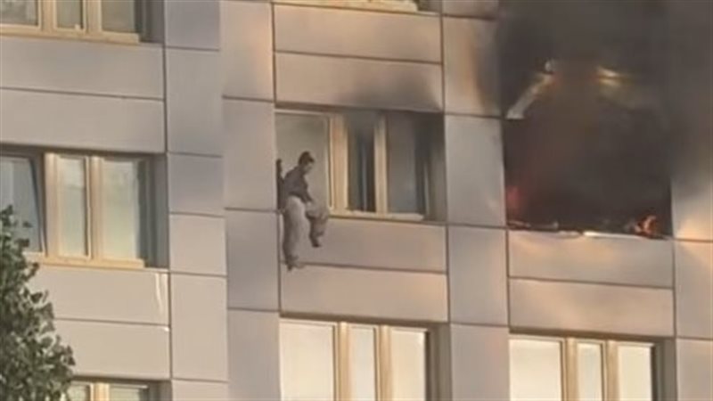 إصابة شخص في اندلاع حريق داخل شقة بقليوب