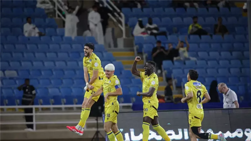 الدوري السعودي، النصر يتعادل 1 – 1 أمام التعاون بالشوط الأول