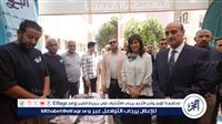 محافظ أسيوط والسفيرة نبيلة مكرم يتفقدان قافلة إيد واحدة بقرية مسرع
