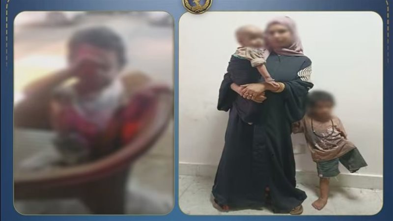 جبروت امرأة، تستغل طفليها في أعمال التسول وأصابت أحدهما بحروق بالغربية