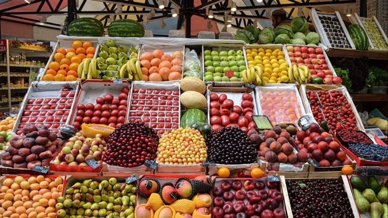 أسعار الفاكهة اليوم، ارتفاع يكسر هدوء العنب وانخفاض البلح البارحي والتين برشومي