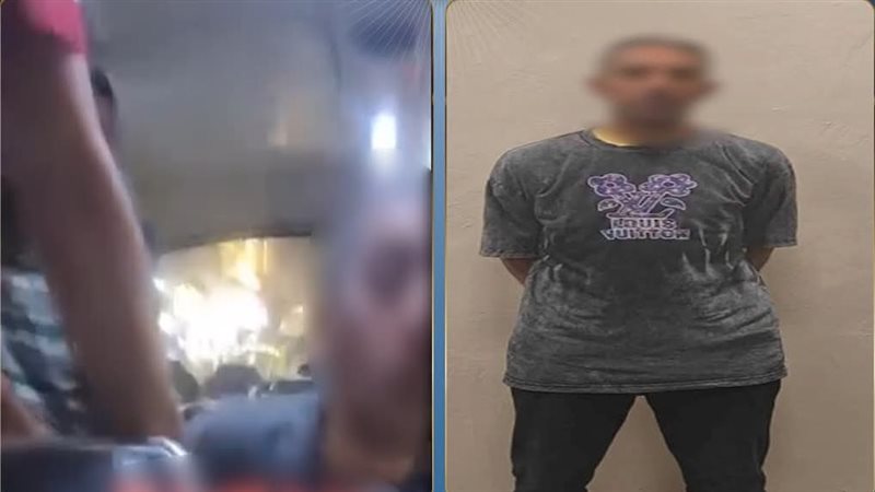 خرج عن السيطرة داخل ميكروباص بالإسكندرية، راكب ينهال بالسباب على السائق والركاب