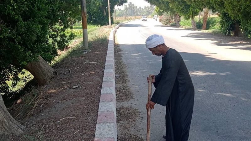رفع 6 أطنان مخلفات وقمامة في حملة نظافة بقرية الشعانية بقنا