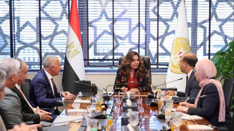 وزيرة التنمية المحلية تبحث تعزيز الاستثمارات في إدارة المخلفات وتحويلها إلى وقود بديل