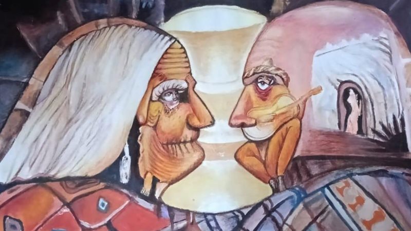 100 عمل فني في المعرض السنوي الحادي عشر لمواهب الرسم بالأوبرا