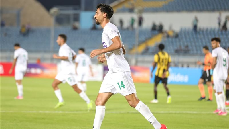 محمود حمادة أفضل لاعب في مباراة المصري والمقاولون العرب