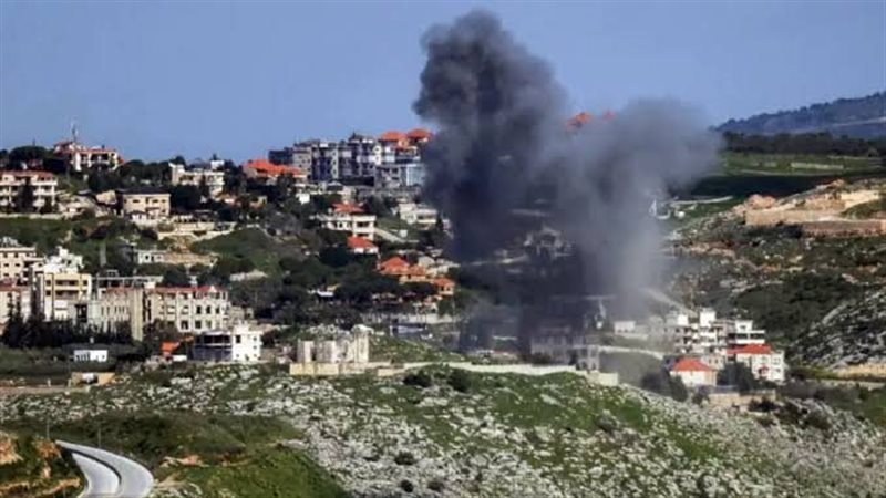 غارة إسرائيلية على بلدة دير الزهراني جنوبي لبنان