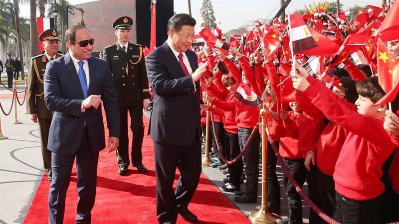 قبل زيارة الرئيس الصيني لمصر، وكالة صينية: الرؤية الحضارية تلهم التعاون بين الصين ومصر