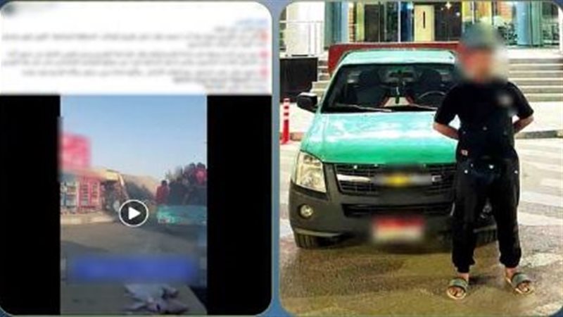 مشهد خطير على الطريق، سائق ربع نقل سمح لعمال وأطفال بالجلوس في الصندوق الخلفي بأكتوبر (فيديو)