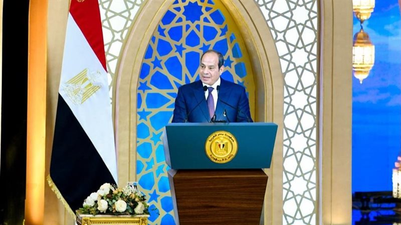 13 صورة ترصد حفل المولد النبوي وتكريم السيسي عددا من العلماء والأوقاف