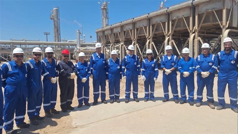رئيس القابضة للغازات الطبيعية يتفقد حقول الوسطاني بالدلتا لمتابعة الإنتاج