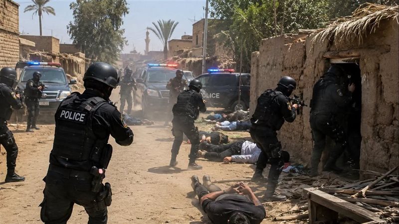 مقتل عنصر إجرامي في تبادل لإطلاق النار مع الشرطة بالغربية