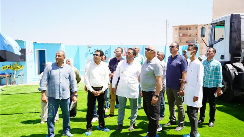 محافظ مطروح يفتتح محطة ذكية لتحلية مياه الآبار لخدمة المصالح الحكومية
