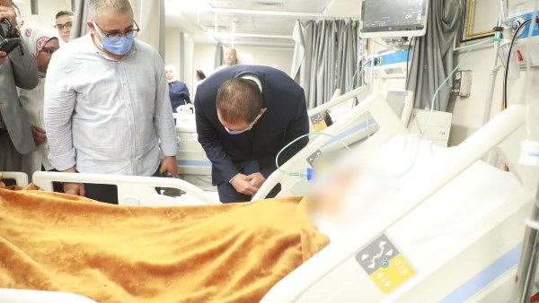 وزير الصحة يكلف نائبه يتفقد موقع حريق عيادة مدينة نصر ومركز الأورام