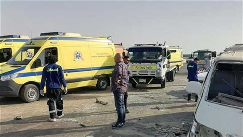 إصابة 3 أشخاص في حادث تصادم على طريق “القاهرة ـ الفيوم”