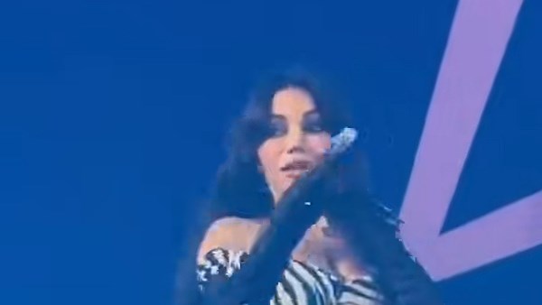 معجب يهدي هيفاء وهبي ساعة من الالماس بحفلها في جدة