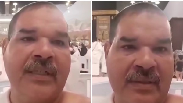 جاي علشان أجوز بناتي وأسدد ديوني.. معتمر يبكي أمام الكعبة: الديون تعبتنى بقالي 50 سنة بسعى