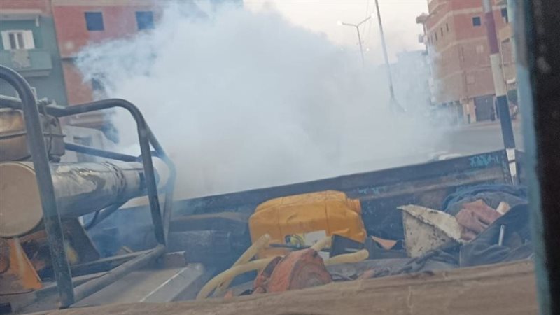 محافظ الشرقية: تكثيف حملات رش الناموس والحشرات الطائرة