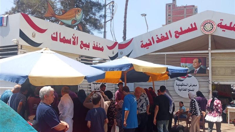 محافظ الدقهلية: متابعة يومية لمعارض السلع الغذائية لضبط الأسعار (صور)