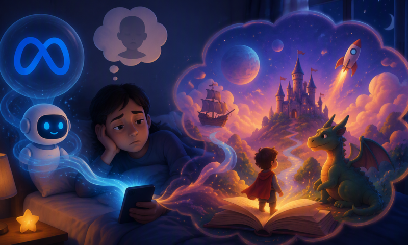 قصص الأطفال لم تعد بريئة.. كيف غزا الذكاء الاصطناعي مكتبات الصغار؟